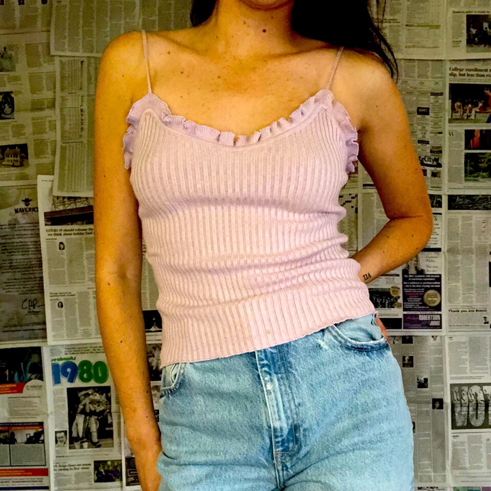 Free People Lilac Tank